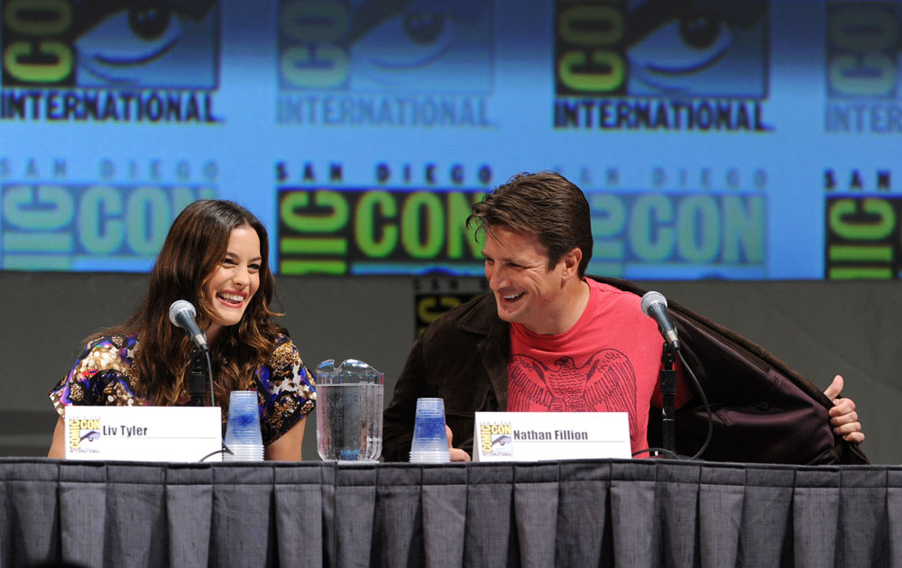 with Nathan Fillion
