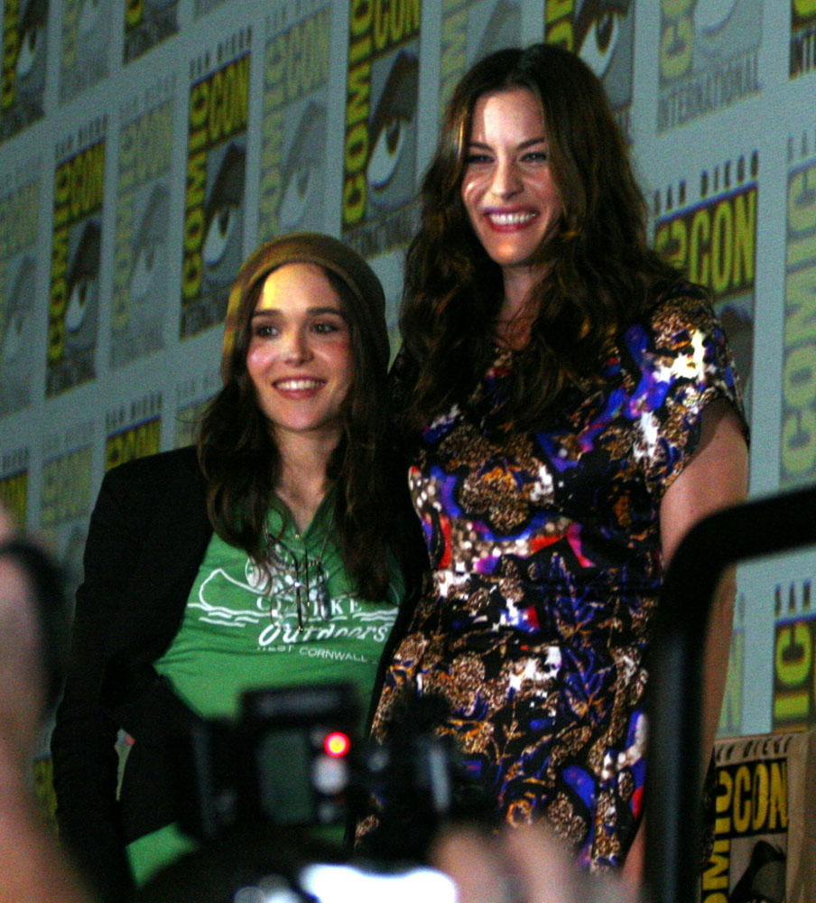 with Ellen Page