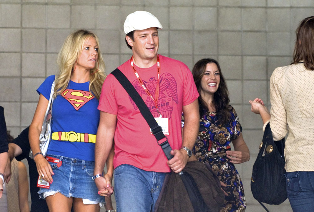 with Nathan Fillion