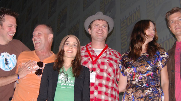 with James Gunn, Michael Rooker, Ellen Page, Rainn Wilson and Nathan Fillion