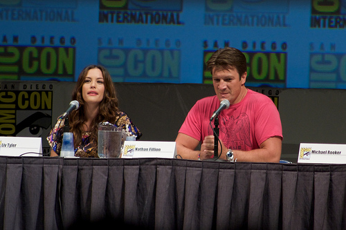 with Nathan Fillion