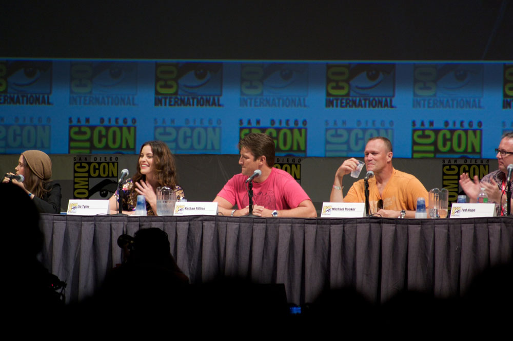 with Ellen Page, Nathan Fillion, Michael Rooker and Ted Hope