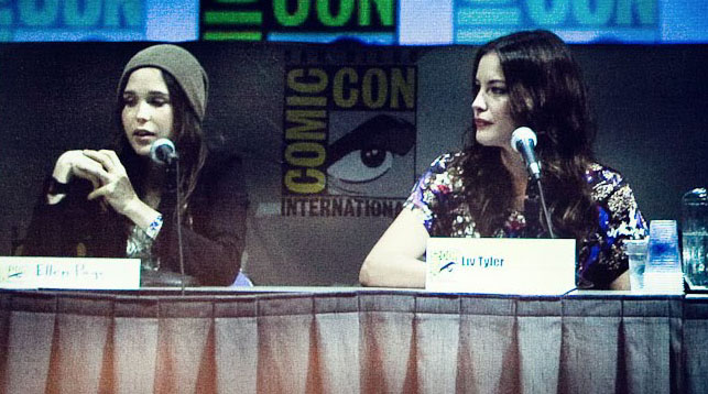 with Ellen Page
