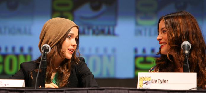 with Ellen Page