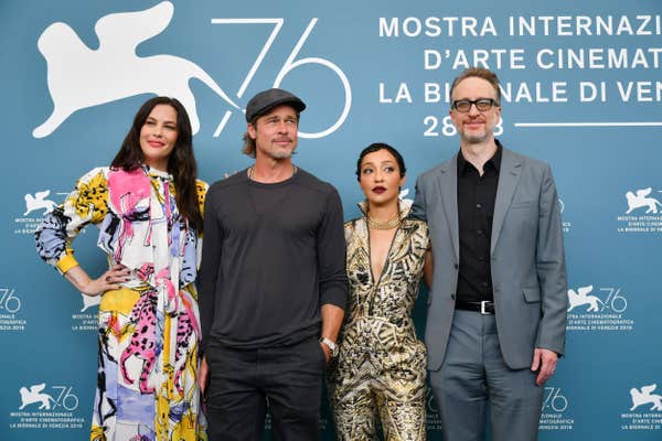 with Brad Pitt, Ruth Negga and James Gray