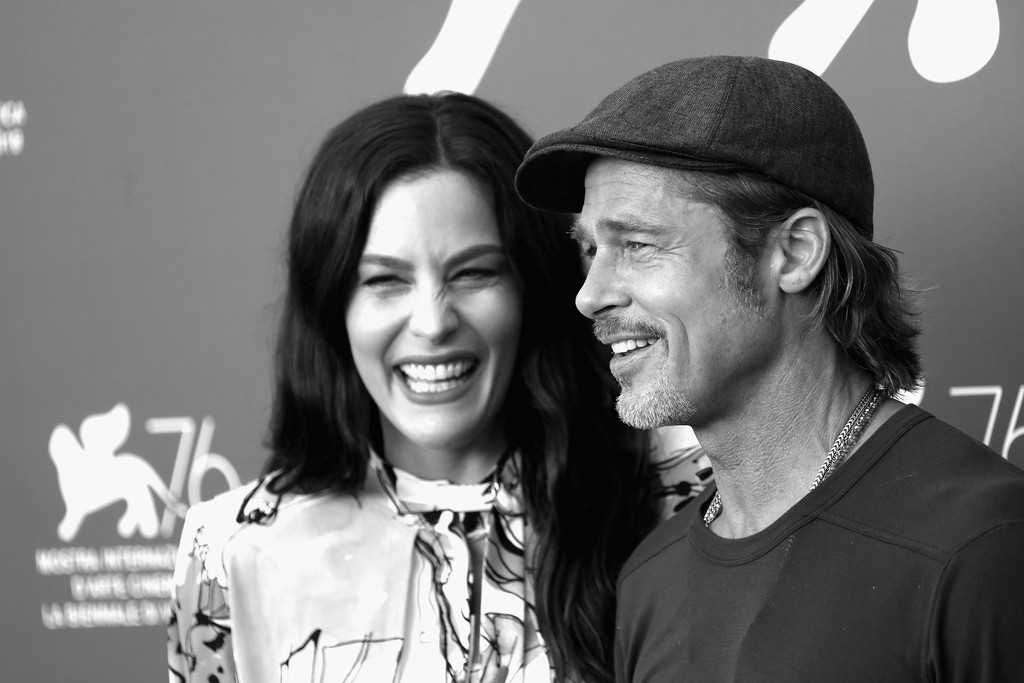 with Brad Pitt
