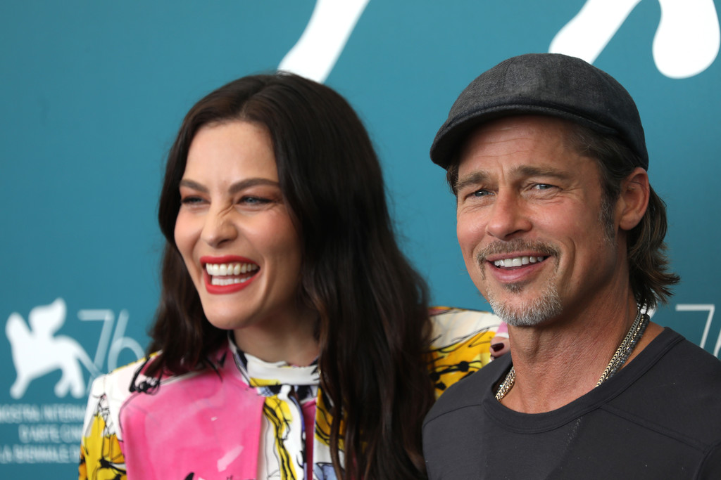 with Brad Pitt
