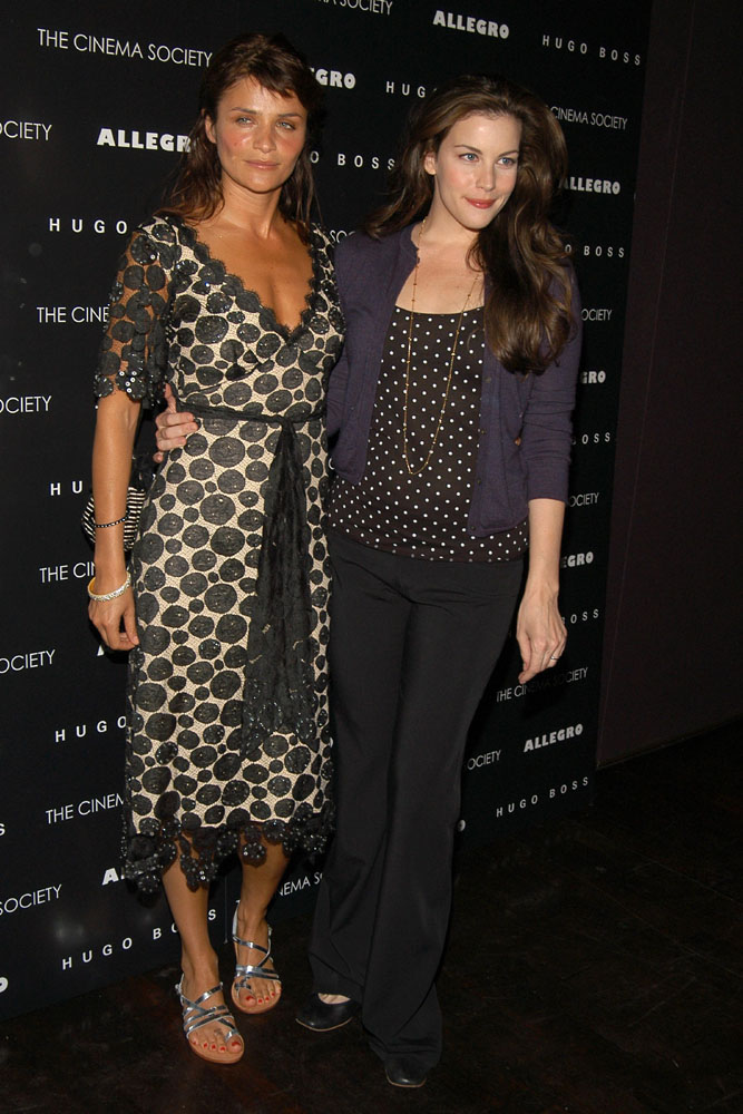 with Helena Christensen