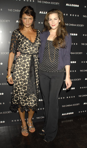 with Helena Christensen