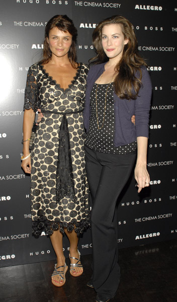with Helena Christensen