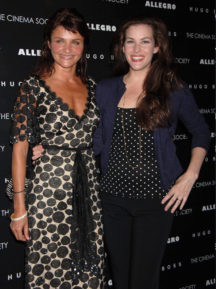 with Helena Christensen