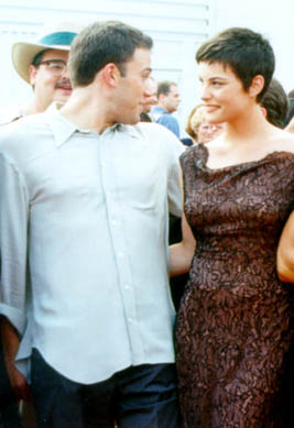 with Ben Affleck