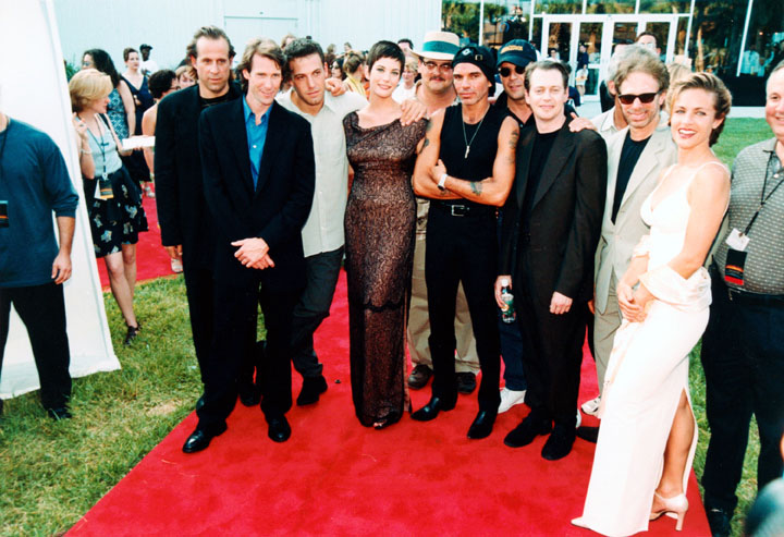 with Armageddon's cast and crew