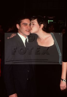 with former boyfriend - Joaquin Phoenix