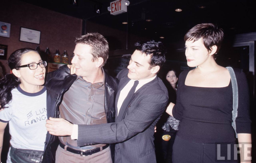 with Joaquin Phoenix