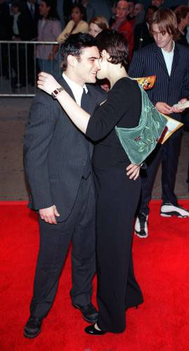 with former boyfriend - Joaquin Phoenix