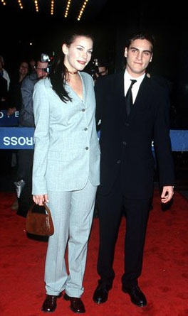 with former boyfriend Joaquin Phoenix - at Good Will Hunting premiere, NY, December 4th, 1997