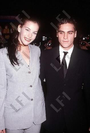 with former boyfriend - Joaquin Phoenix