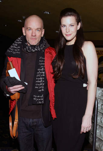 with Michael Stipe