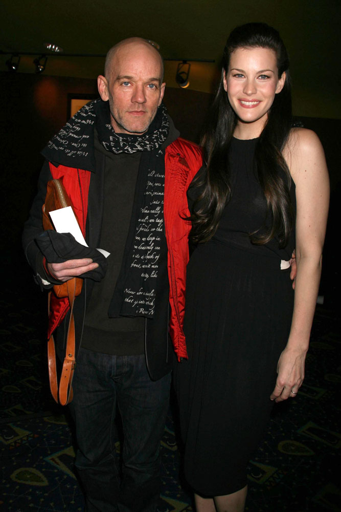 with Michael Stipe