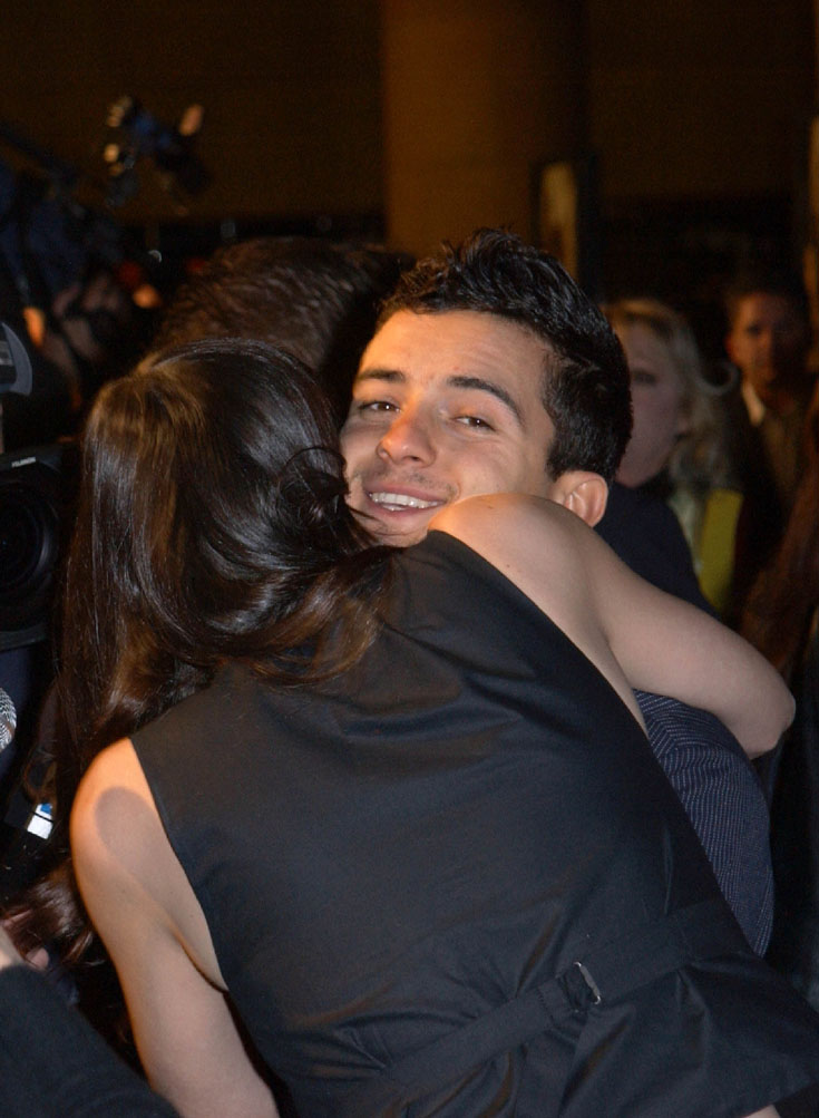 with Orlando Bloom