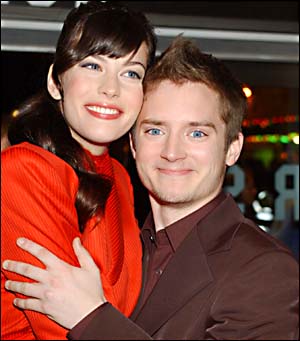 with Elijah Wood - at The Fellowship Of The Ring Premiere