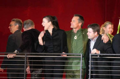with LOTR cast
