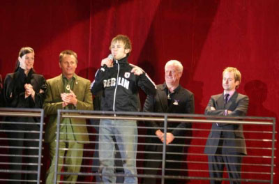 with LOTR cast
