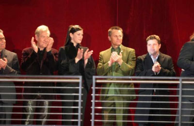 with LOTR cast