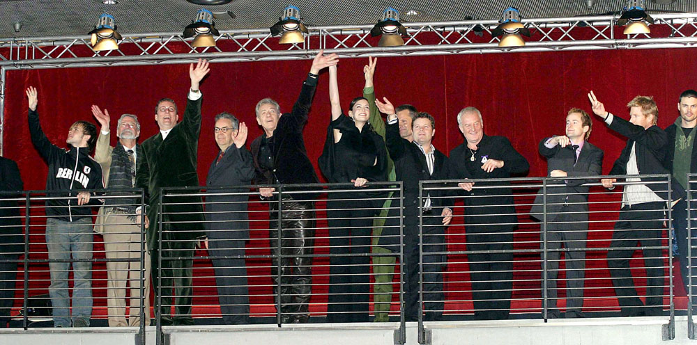 with LOTR cast