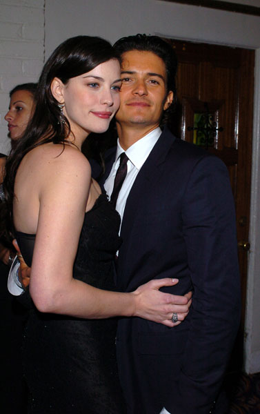with Orlando Bloom - at The Return Of The King LA's Premiere, December 3rd 2003