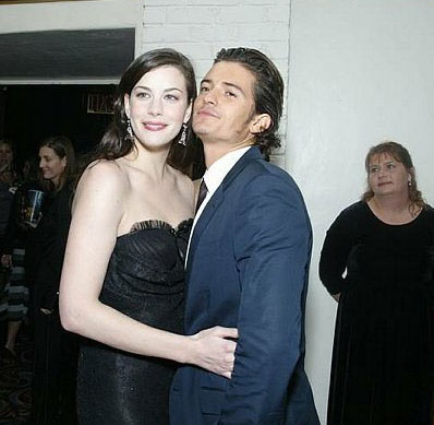 with Orlando Bloom