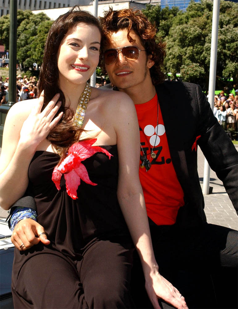 with Orlando Bloom