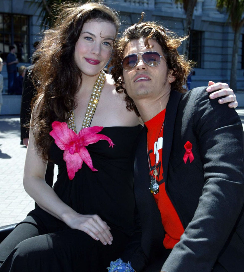 with Orlando Bloom