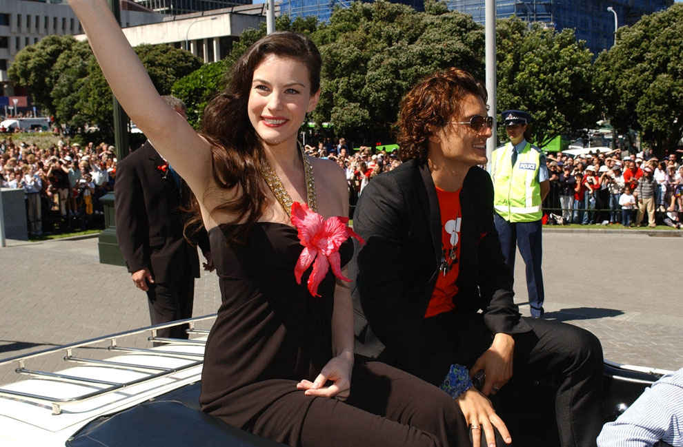 with Orlando Bloom