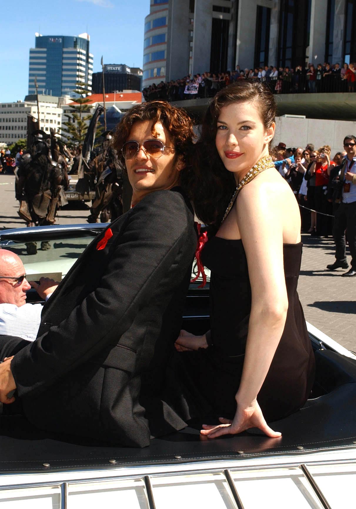 with Orlando Bloom