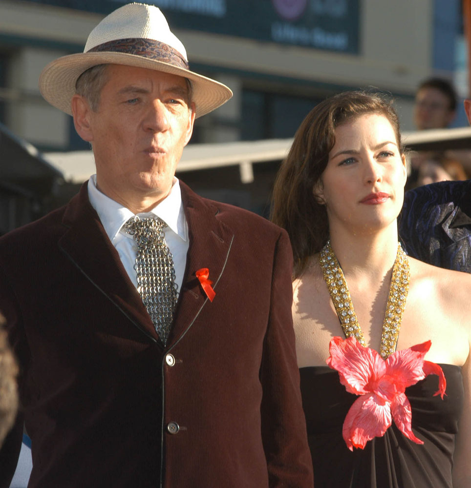 with Ian McKellen