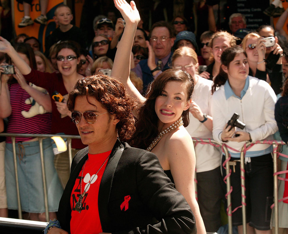 with Orlando Bloom