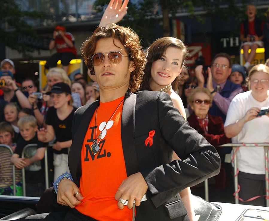 with Orlando Bloom