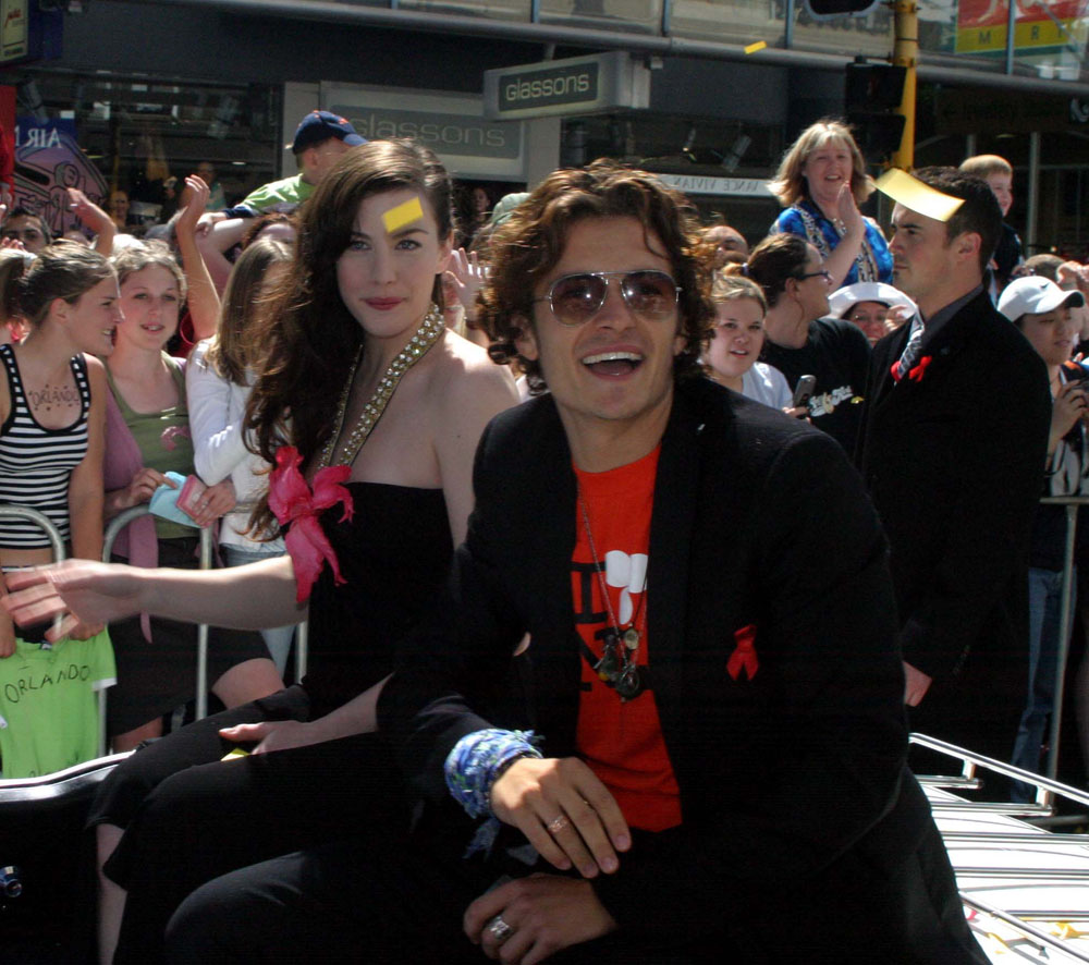 with Orlando Bloom