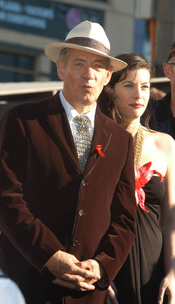 with Ian McKellen