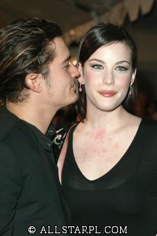 with Orlando Bloom
