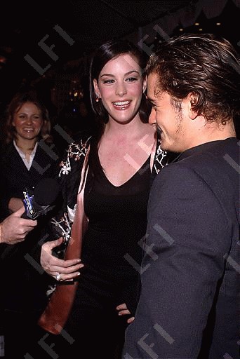 with Orlando Bloom