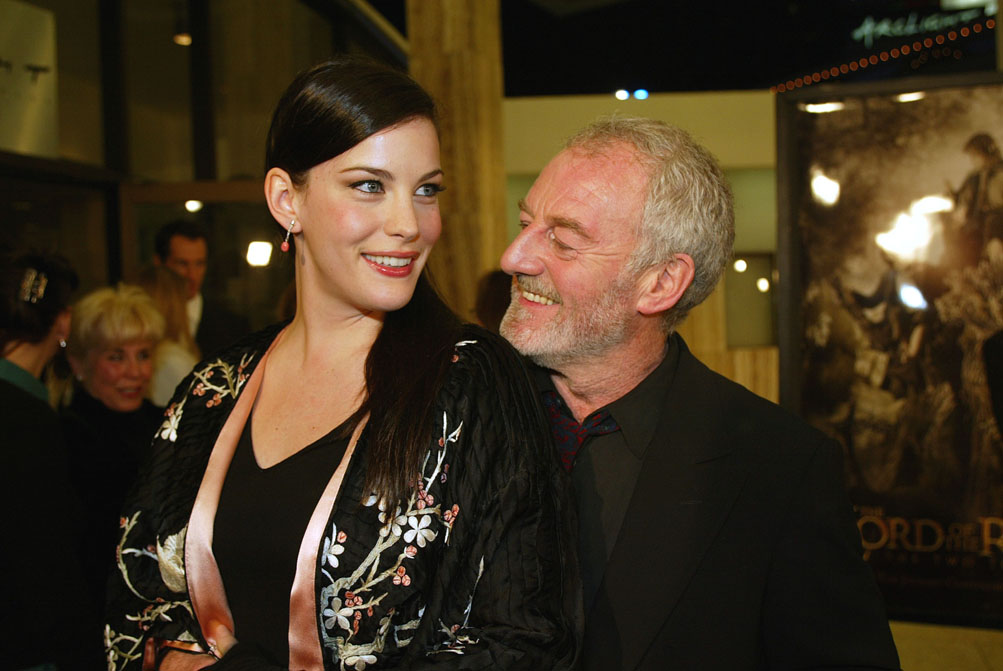 with Bernard Hill