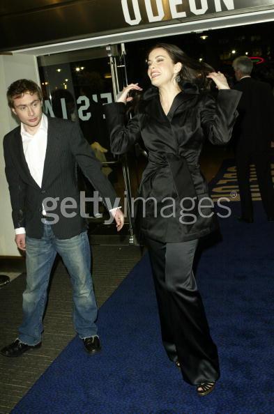 with fiance - Royston Langdon