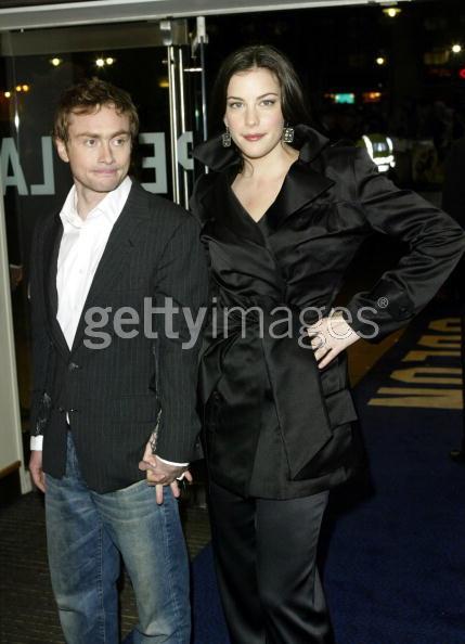 with fiance - Royston Langdon