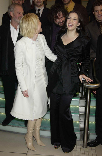 with Cate Blanchett and the Cast and Crew of LotR