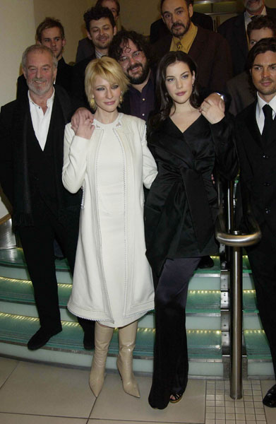 with Cate Blanchett and Peter Jackson