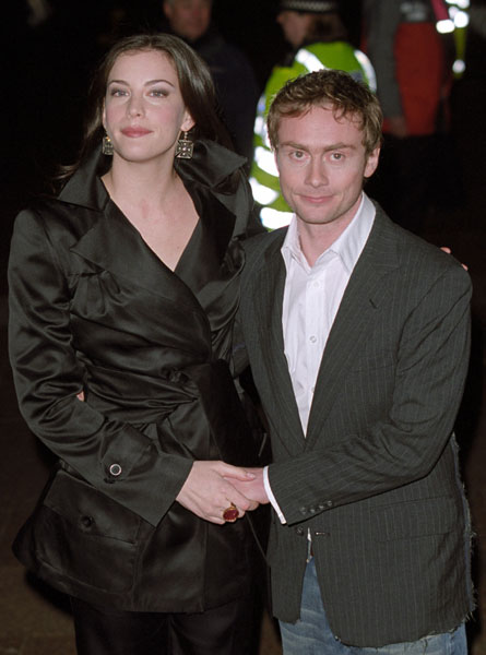 with fiance - Royston Langdon