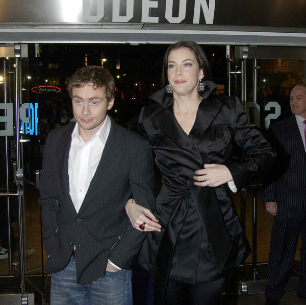 with fiance - Royston Langdon